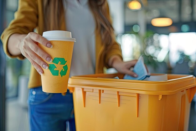 Brązowy pojemnik na śmieci co wrzucamy do bioodpadów?